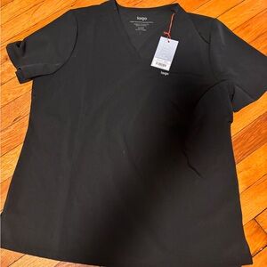 Lago Wear scrubs Black top